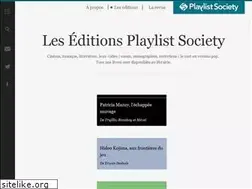 Sites similar to playlistsociety.com