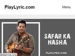 Sites similar to playlyric.com
