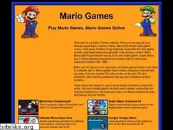 Sites similar to playmariogamesonline.com