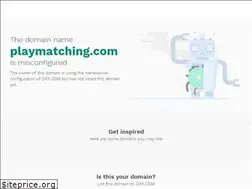 Sites similar to playmatching.com