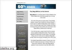Sites similar to playmegamillions.info