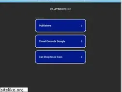 Sites similar to playmore.in