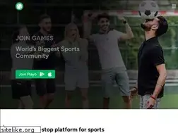 Sites similar to playo.co