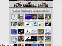 Sites similar to playragdollgames.com