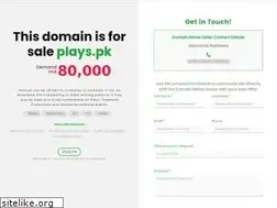 Sites similar to plays.pk