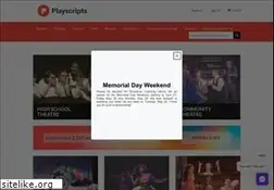 Sites similar to playscripts.com