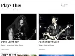 Sites similar to playsthis.com