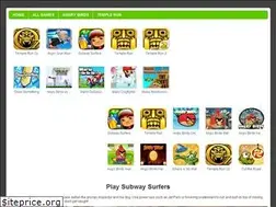 Sites similar to playsubwaysurfers.com