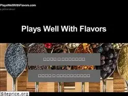 Sites similar to playswellwithflavors.com