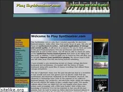 Sites similar to playsynthesizer.com