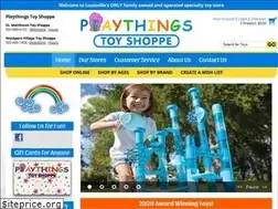 Sites similar to playthingstoyshoppe.com