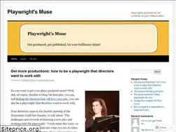 Sites similar to playwrightsmuse.wordpress.com