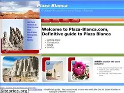 Sites similar to plaza-blanca.com