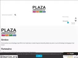 Sites similar to plaza-grossiste.com