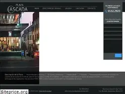 Sites similar to plazacascada.com