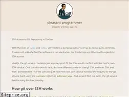 Sites similar to pleasantprogrammer.com