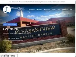 Sites similar to pleasantviewbaptistchurch.com