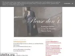 Sites similar to please-dont-couture.blogspot.com