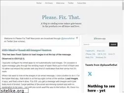 Sites similar to pleasefixthat.com