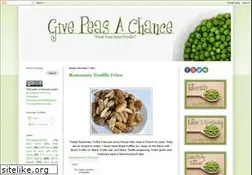 Sites similar to pleasegivepeasachance.blogspot.com