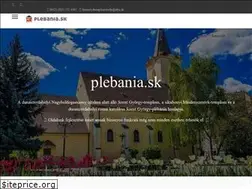 Sites similar to plebania.sk
