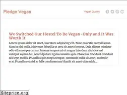 Sites similar to pledgevegan.com