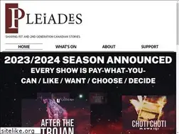 Sites similar to pleiadestheatre.org