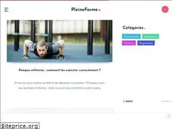 Sites similar to pleineforme.co