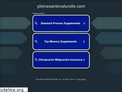 Sites similar to pleinesantenaturelle.com