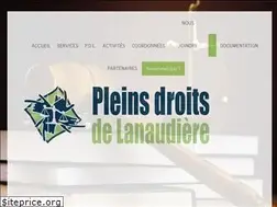 Sites similar to pleinsdroits.org
