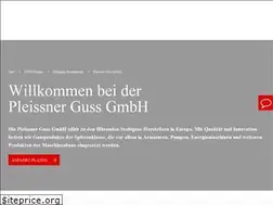Sites similar to pleissner-guss.de
