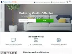 Sites similar to pleisterwerken-weetjes.be