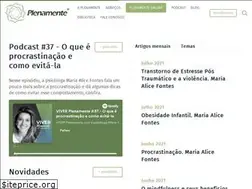 Sites similar to plenamente.com.br