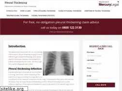 Sites similar to pleuralthickening.org.uk