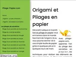 Sites similar to pliage-papier.com