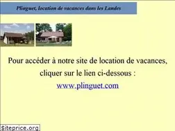 Sites similar to plinguet.fr