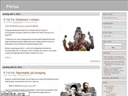 Sites similar to plinius.wordpress.com