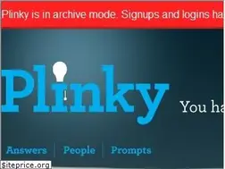 Sites similar to plinky.com