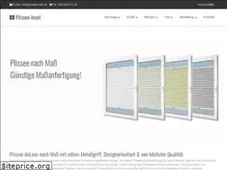 Sites similar to plissee-insel.de