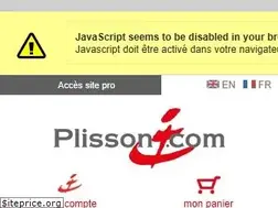 Sites similar to plisson.com