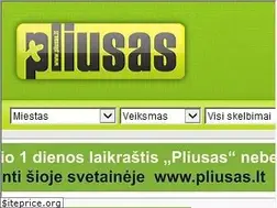 Sites similar to pliusas.lt