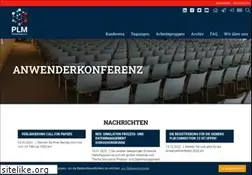 Sites similar to plm-benutzergruppe.de