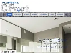 Sites similar to plomberiecfrost.com