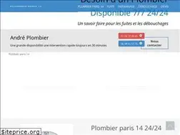 Sites similar to plombier-paris-14.com
