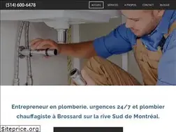 Sites similar to plombierbrossard.com