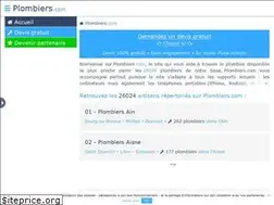 Sites similar to plombiers.com