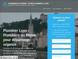 Sites similar to plombiersdurhone.fr