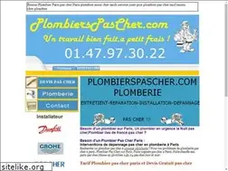 Sites similar to plombierspascher.com