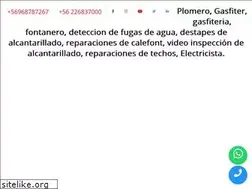 Sites similar to plomero.cl