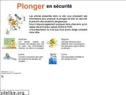Sites similar to plonger-en-securite.com
